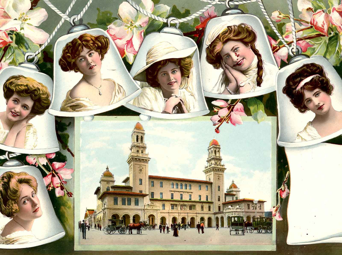 Atlanta Terminal Station Georgia in 1908 Vintage Print (7 Sizes)