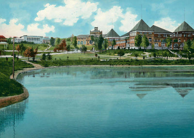 Piedmont Park Atlanta in 1906 Vintage Print (7 Sizes) - High Quality