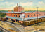 Atlantic Rice Mills Beaumont in 1907 Art Print (7 Sizes) - Enhanced