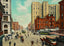 Marietta Street Atlanta in 1906 Art Print (7 Sizes) - Restored
