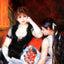 At the Concert (Box at the Opera) Art Print 1880 by Renoir (6 Sizes) - Enhanced