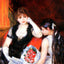 At the Concert (Box at the Opera) painting by Pierre-Auguste Renoir (1880)