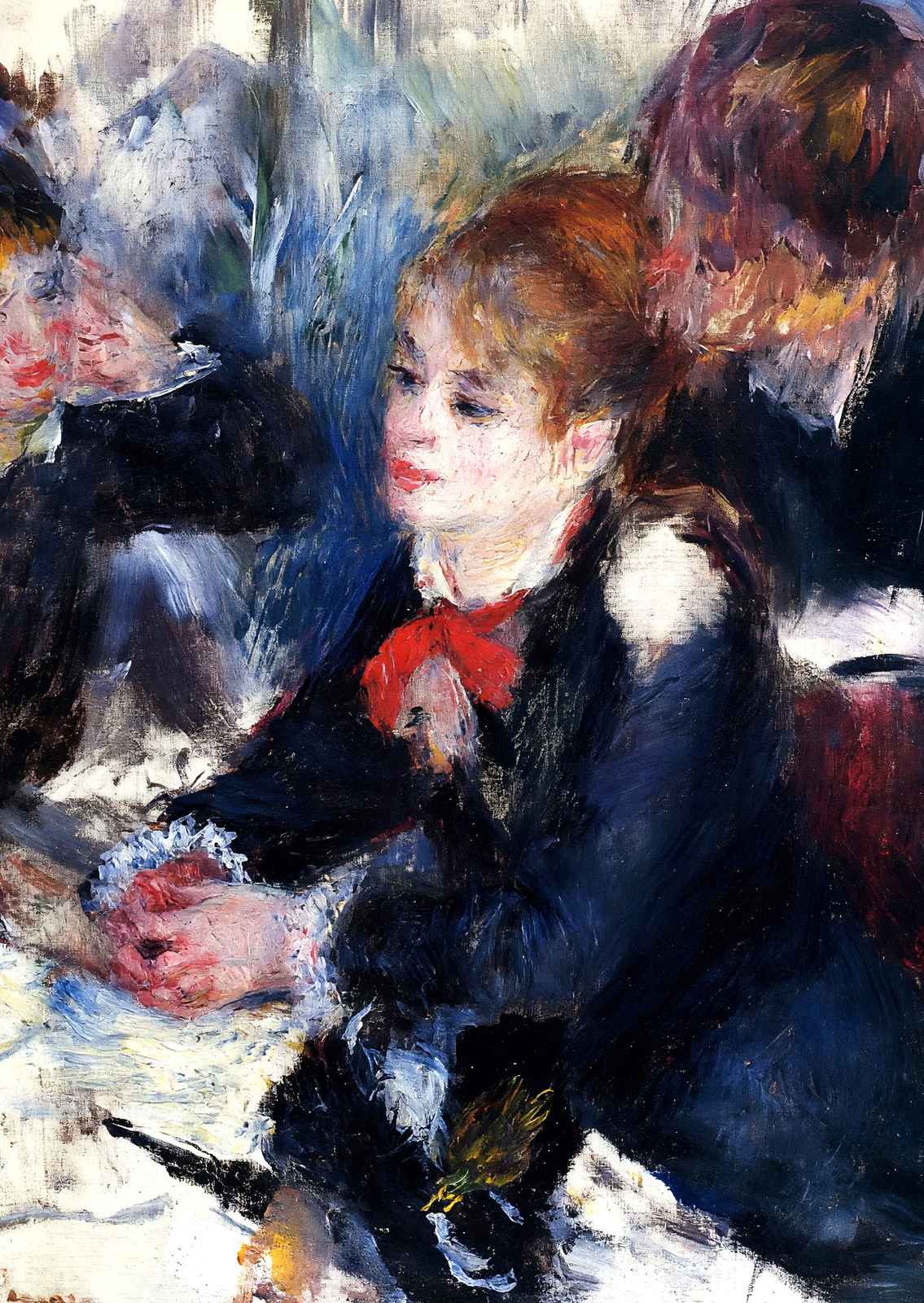 At the Milliner`s 1878 by Pierre-Auguste Renoir Fine Art Print (6 Sizes)