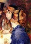 At the Cafe Art Print 1877 Painting by Pierre-Auguste Renoir (6 Sizes)