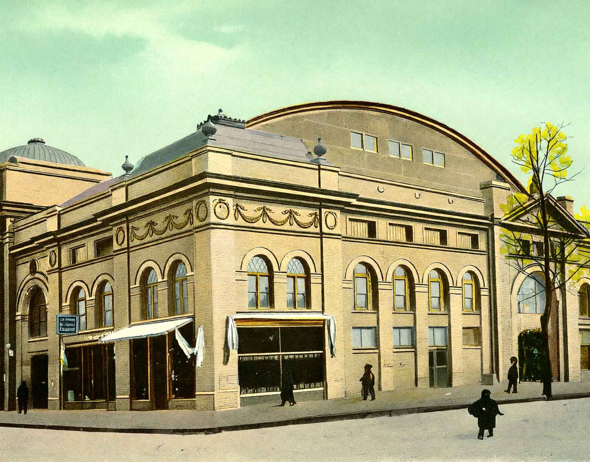 The Auditorium Canton Ohio in 1907 Vintage Print (7 Sizes) - Archival Paper