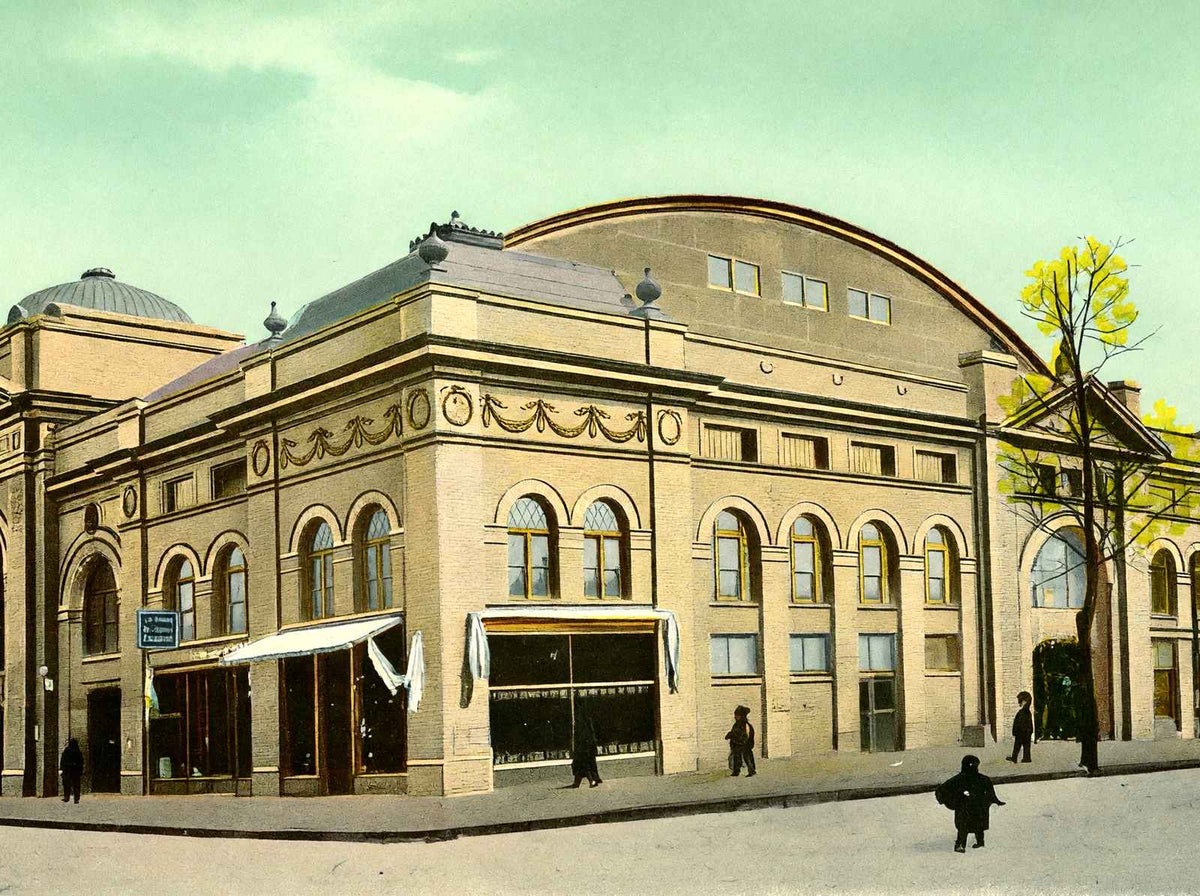 The Auditorium Canton Ohio in 1907 Vintage Print (7 Sizes) - Archival Paper