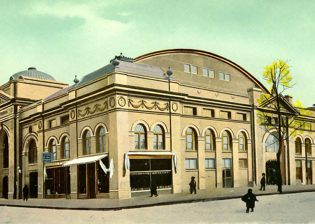 The Auditorium Canton Ohio in 1907 Vintage Print (7 Sizes) - Archival Paper