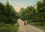 Lovers' Lane Augusta GA in 1905 Vintage Print (7 Sizes) - High Quality