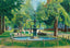 Martin Fountain Greene Street Augusta GA in 1907 Art Print (7 Sizes)