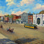 Broad Street Augusta GA in 1907 Art Print (7 Sizes) - High Quality