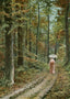Autumn in Jacob Park Louisville in 1904 Vintage Print (7 Sizes) - Retouched