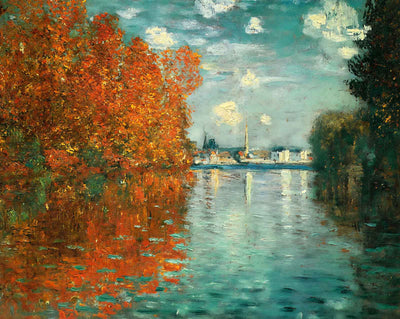 Autumn Effect at Argenteuil painting by Claude Monet (1873)