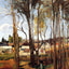 A Village Through the Trees Art Print 1868 by Camille Pissarro (6 Sizes)