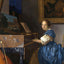 A Young Woman Seated at a Virginal 1672 Art Print (6 Sizes) - Archival Paper
