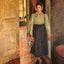 A Young Maid art print by Camille Pissarro (1896)