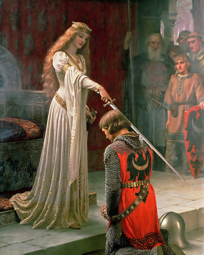 Accolade Painting by Edmund Blair Leighton 8x10" Art Print