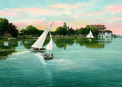 Ballast Point Water View Tampa FL in 1905 Vintage Print (7 Sizes)