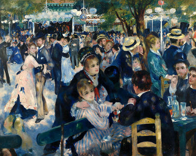 Bal du Moulin de la Galette painting by Pierre-Auguste Renoir