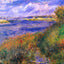 Banks of the Seine at Champrosay Art Print 1876 by Renoir (6 Sizes)