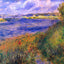 Banks of the Seine at Champrosay Art Print 1876 by Renoir (6 Sizes)
