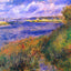 Banks of the Seine at Champrosay Art Print 1876 by Renoir (6 Sizes)