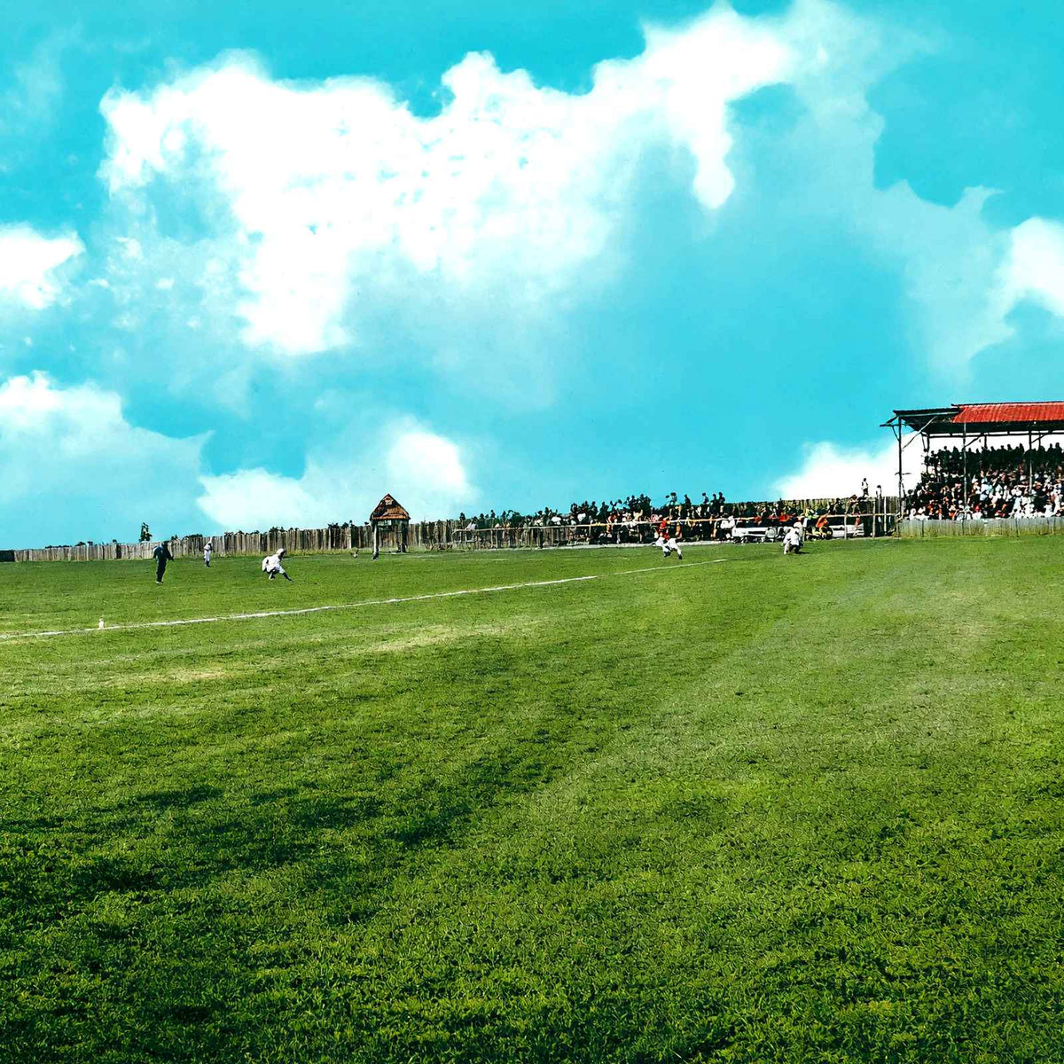 Baseball Park Alexandria LA in 1910 Vintage Print (7 Sizes) - Retouched
