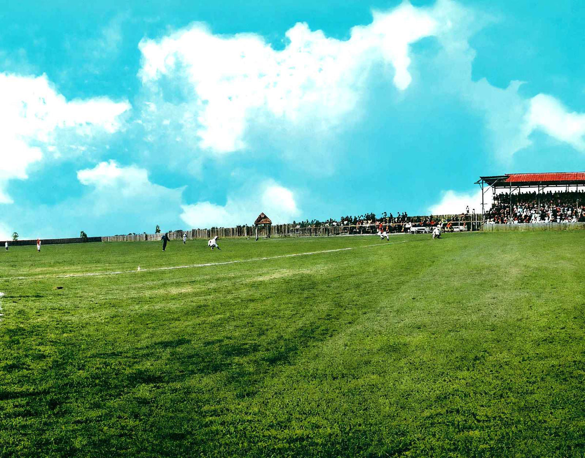Baseball Park Alexandria LA in 1910 Vintage Print (7 Sizes) - Retouched