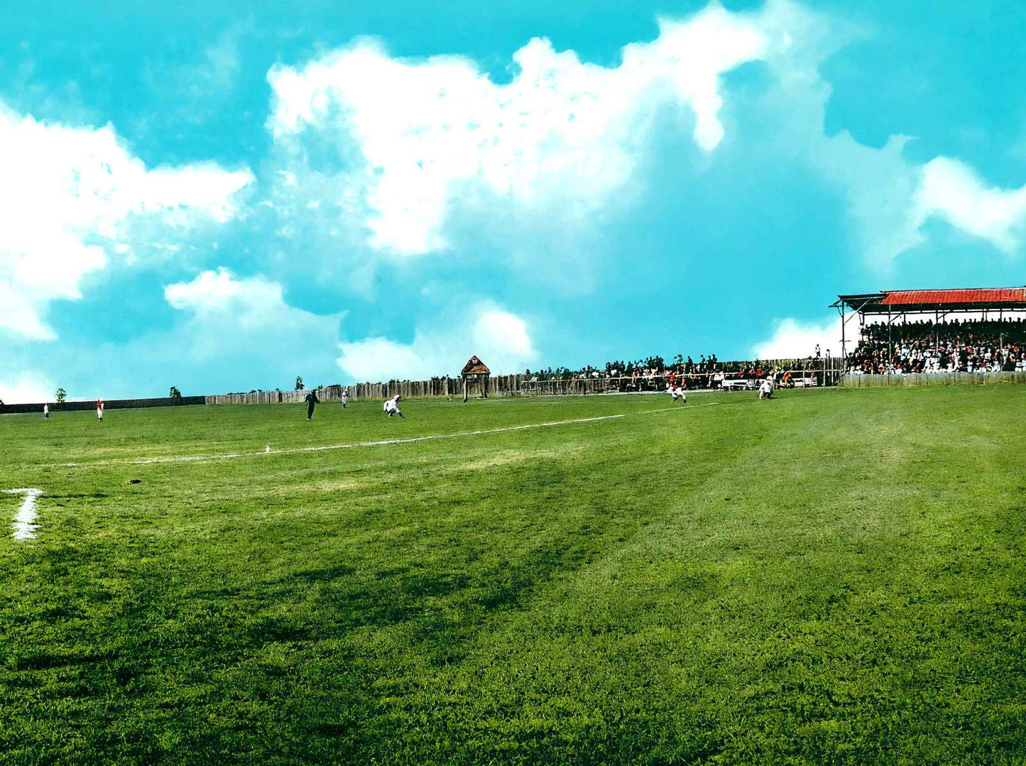 Baseball Park Alexandria LA in 1910 Vintage Print (7 Sizes) - Retouched