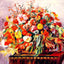 Basket of Flowers fine art print by Pierre-Auguste Renoir (1890)