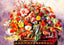 Basket of Flowers Art Print 1890 Painting by Pierre-Auguste Renoir (6 Sizes)