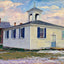 Erudition School Bath Maine in 1905 Art Print (7 Sizes) - Retouched