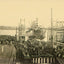 Battleship GA in 1904 vintage photo