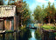 Bayou Barataria LA in 1907 Vintage Print (7 Sizes) - High Quality