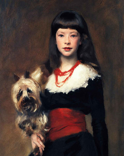 Beatrice Townsend fine art print by John Singer Sargent (1882)