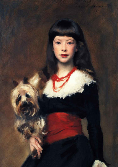 Beatrice Townsend Art Print 1882 Painting by John Singer Sargent (6 Sizes)