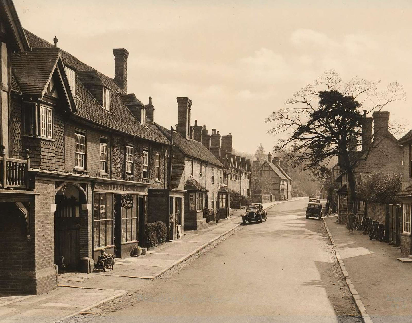 Beaulieu New Forest Vintage Print (7 Sizes) - Enhanced