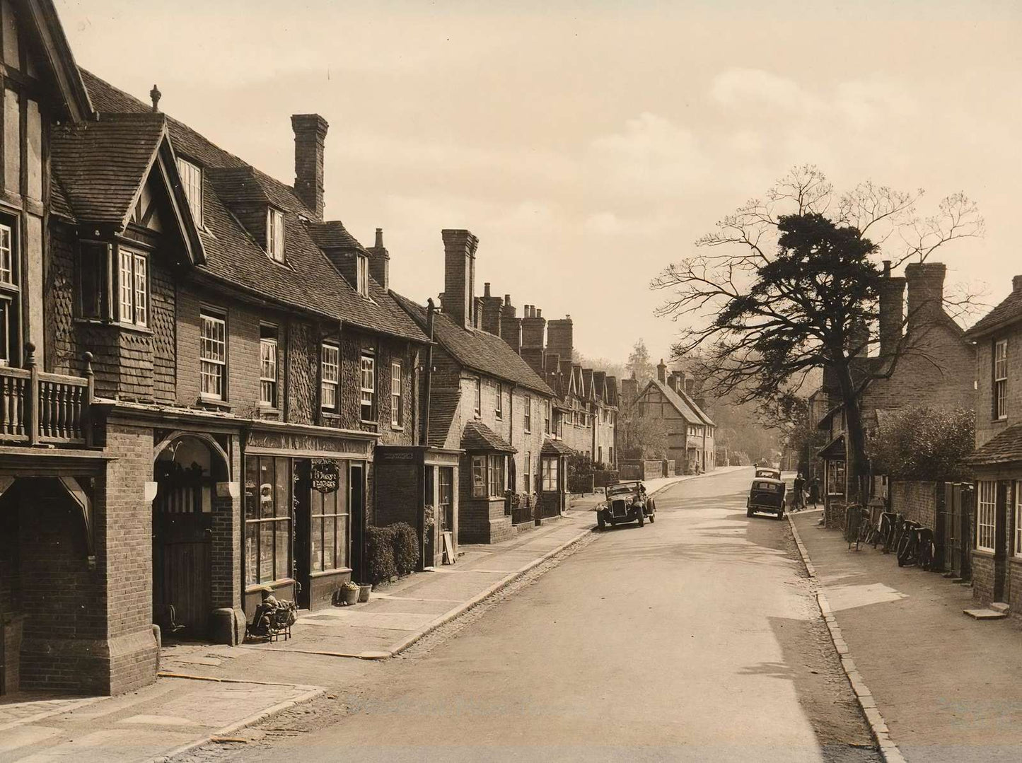 Beaulieu New Forest Vintage Print (7 Sizes) - Enhanced
