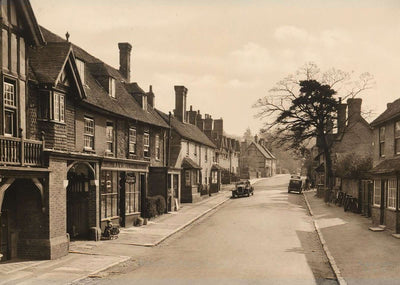 Beaulieu New Forest Vintage Print (7 Sizes) - Enhanced