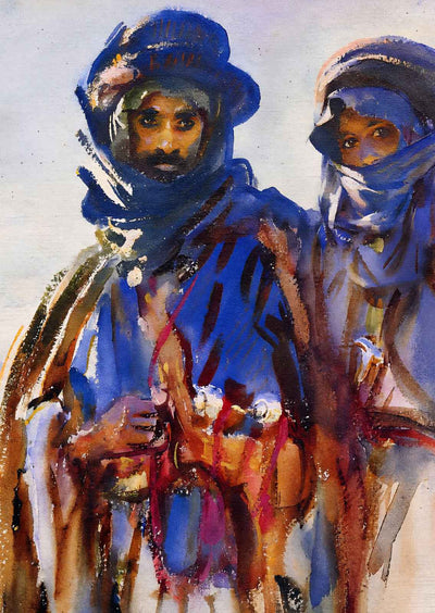 Bedouins Fine Art Print 1905 Painting by John Singer Sargent (6 Sizes)