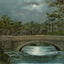 Belknap Bridge Cherokee Park Louisville in 1907 Vintage Print (7 Sizes)