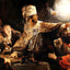Belshazzar's Feast 1635 Painting by Rembrandt Fine Art Print (6 Sizes)