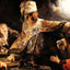 Belshazzar's Feast 1635 Painting by Rembrandt Fine Art Print (6 Sizes)