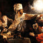 Belshazzar's Feast fine art print by Rembrandt (1635)