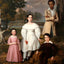 Bélizaire and the Frey Children by Jacques Amans Fine Art Print (6 Sizes)