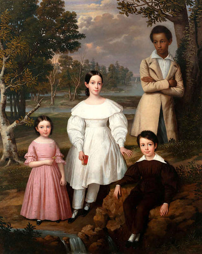 Bélizaire and the Frey Children art print by Jacques Amans