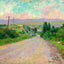 Descent from Mount Agassiz Bethlehem NH in 1911 Art Print (7 Sizes)