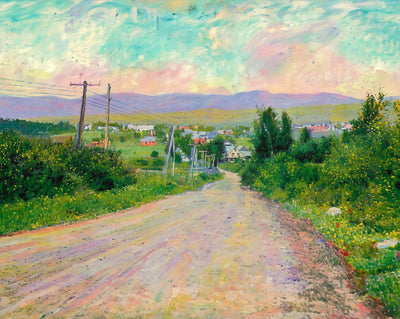 Descent from Mount Agassiz