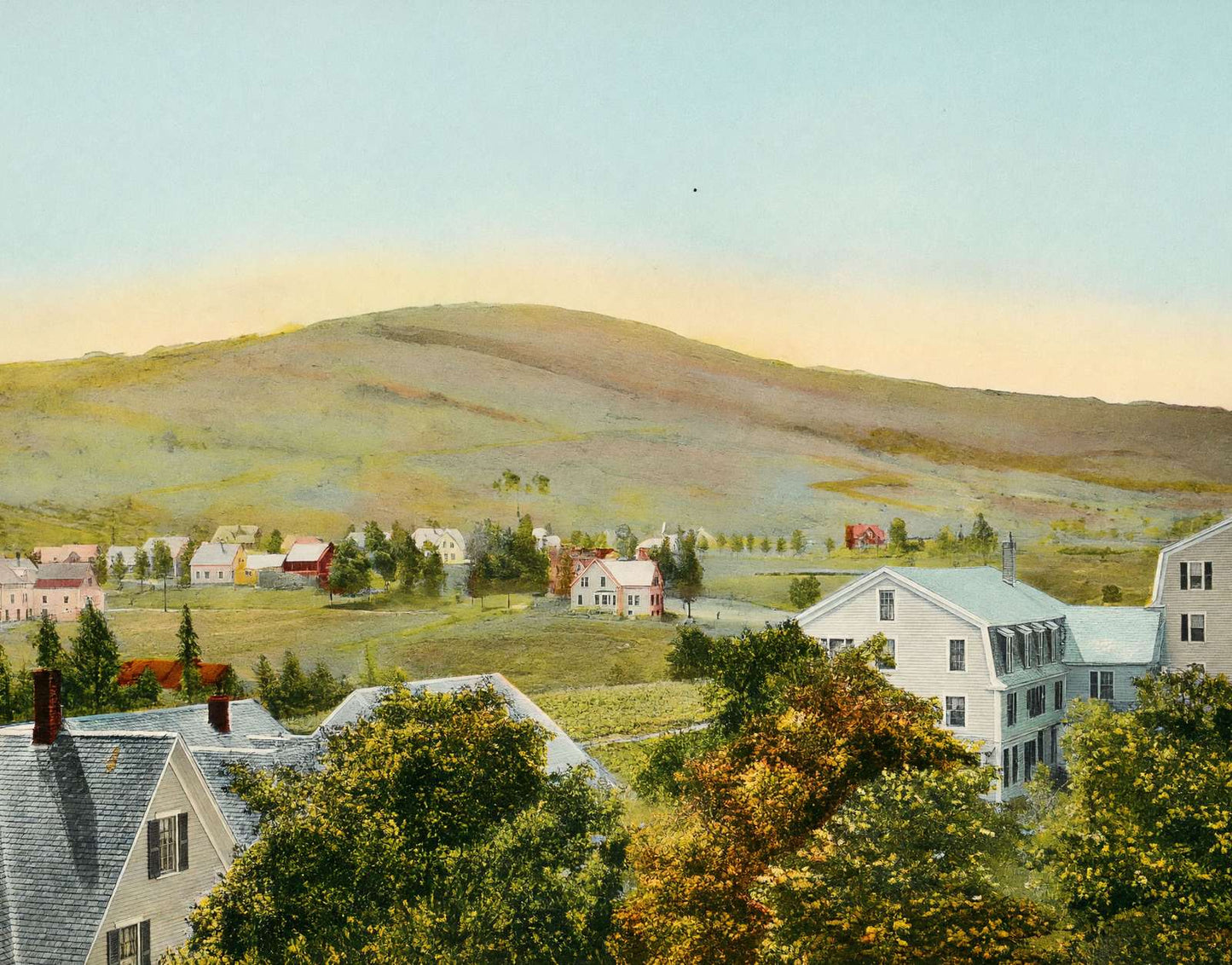 Mount Agassiz from the Village Bethlehem NH in 1911 Vintage Print (7 Sizes)