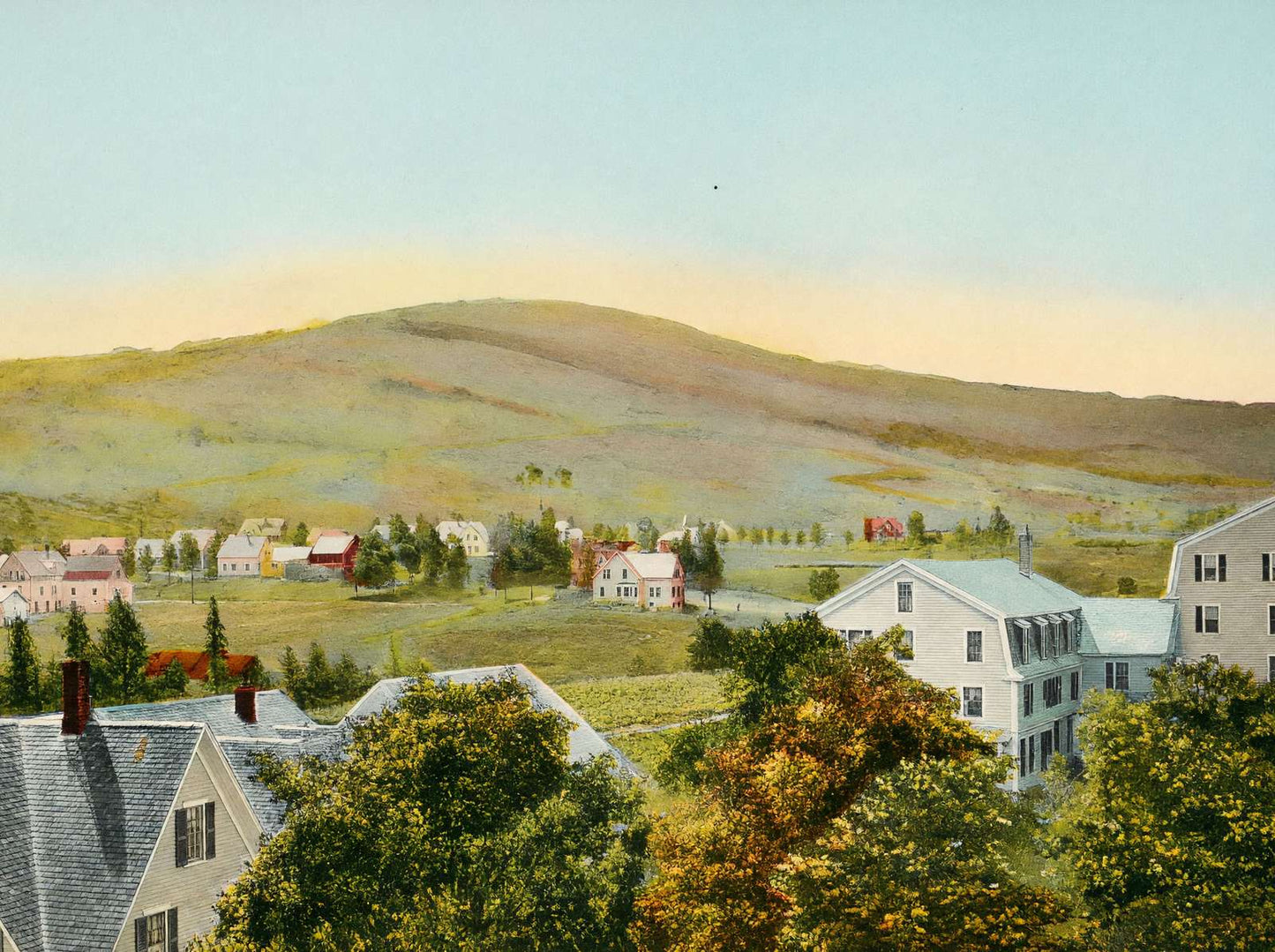 Mount Agassiz from the Village Bethlehem NH in 1911 Vintage Print (7 Sizes)