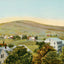 Mount Agassiz from the Village in 1911 vintage print